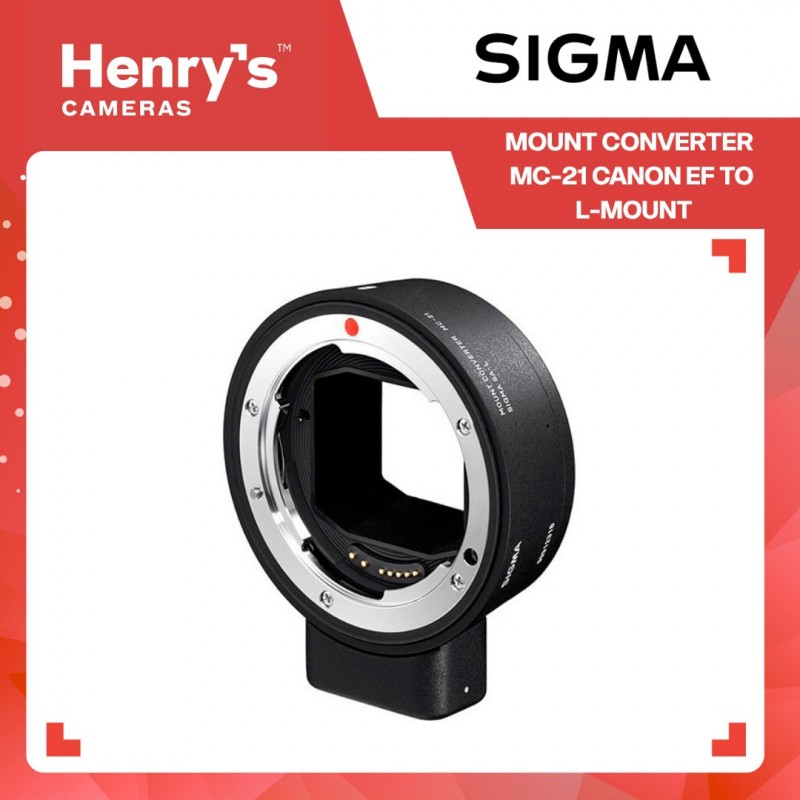 SIGMA MOUNT CONVERTER MC-21 CANON EF TO L-MOUNT